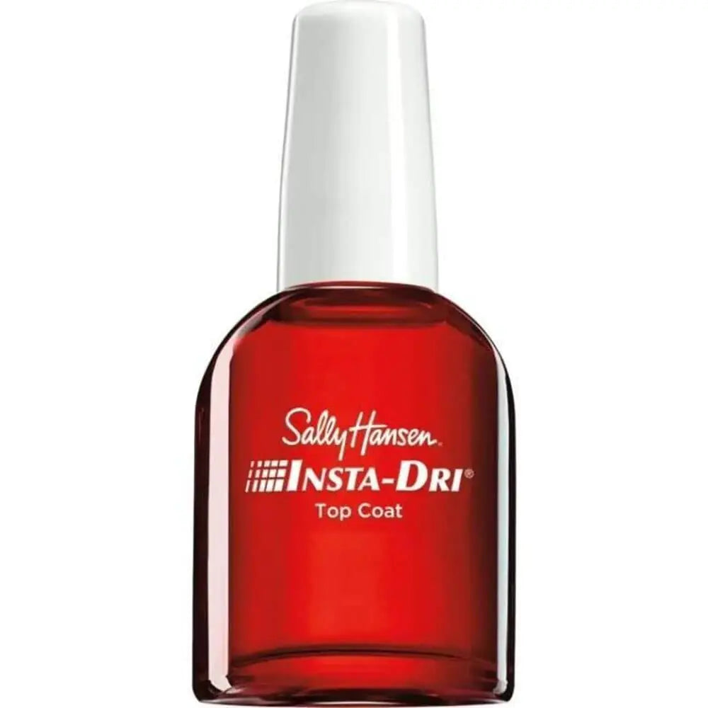 Sally Hansen Insta-Dri®, Clear Top Coat, Quick Dry, Long Lasting, Streak-Free Shine, Clear Nail Polish 0.45 Fl Oz (Pack of 1)